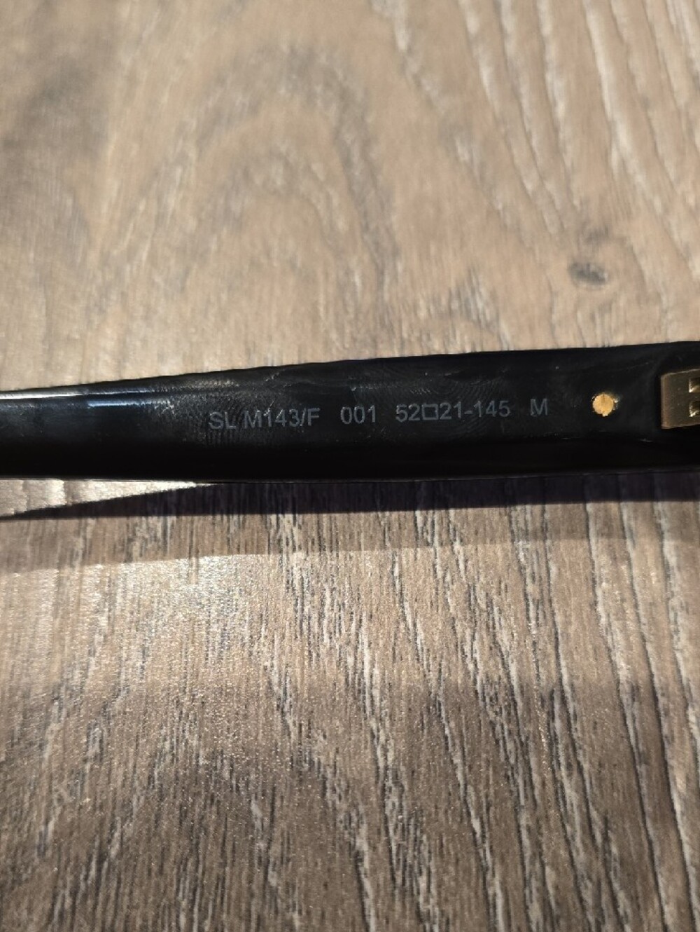 Saint Laurent SL M143 Black Square Sunglasses - Picture 5 of 7